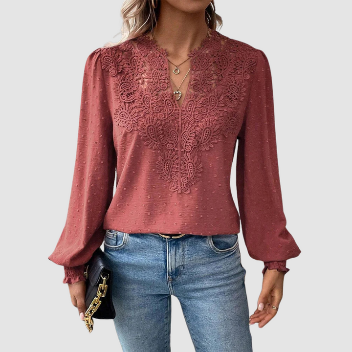 SONDRA | ELEGANT LACE BLOUSE