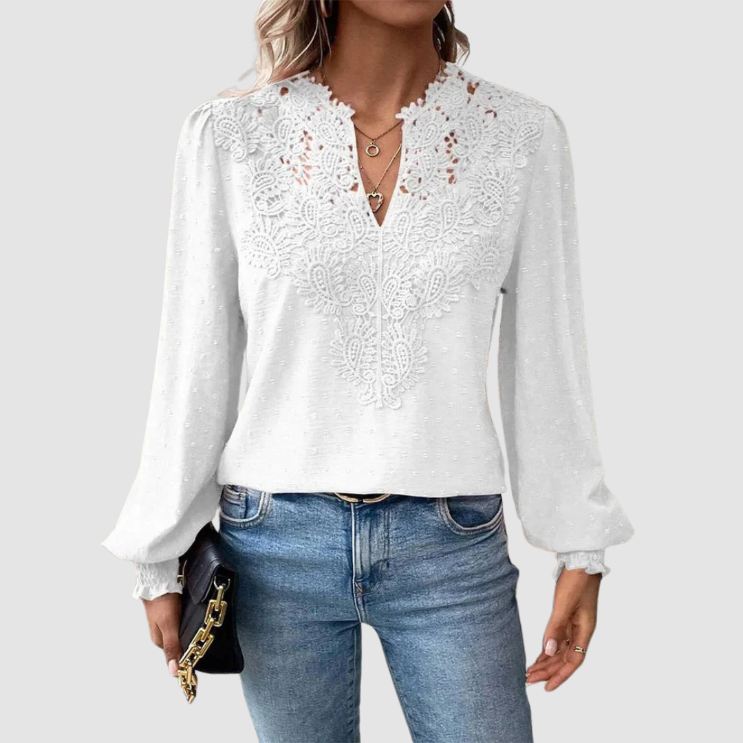 SONDRA | ELEGANT LACE BLOUSE