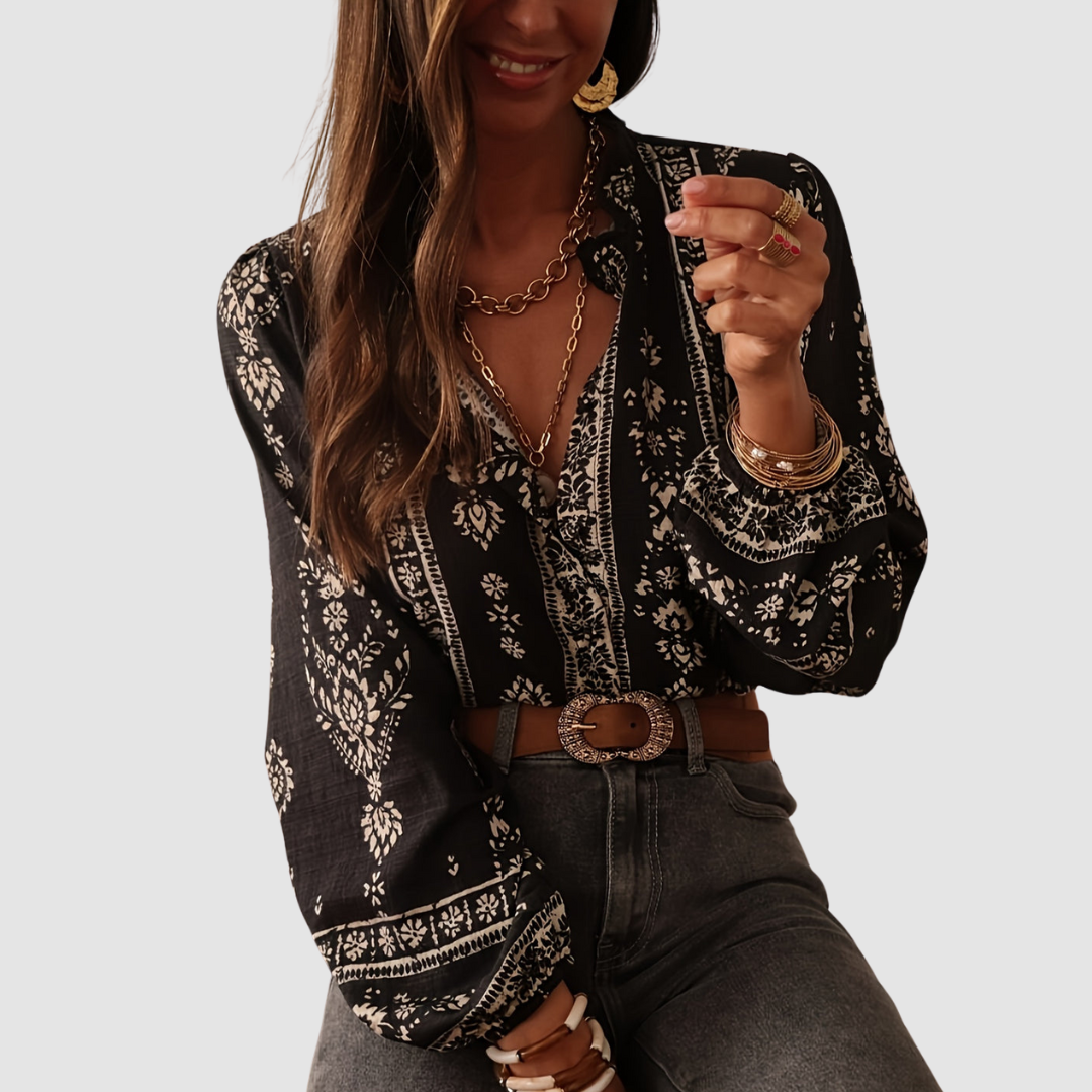 Jessica™ Stylish Breathable Boho Blouse