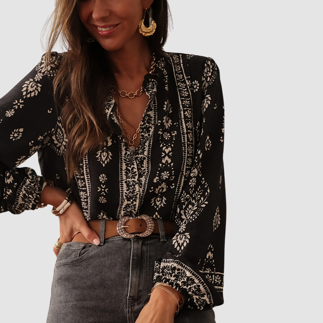 Jessica™ Stylish Breathable Boho Blouse