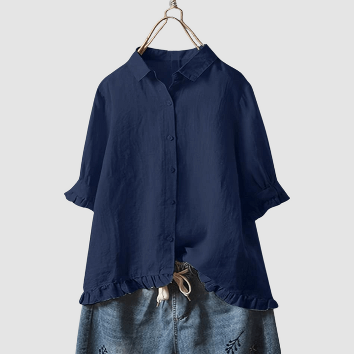 Mira™ Zeitlose Atmungsaktive Bluse