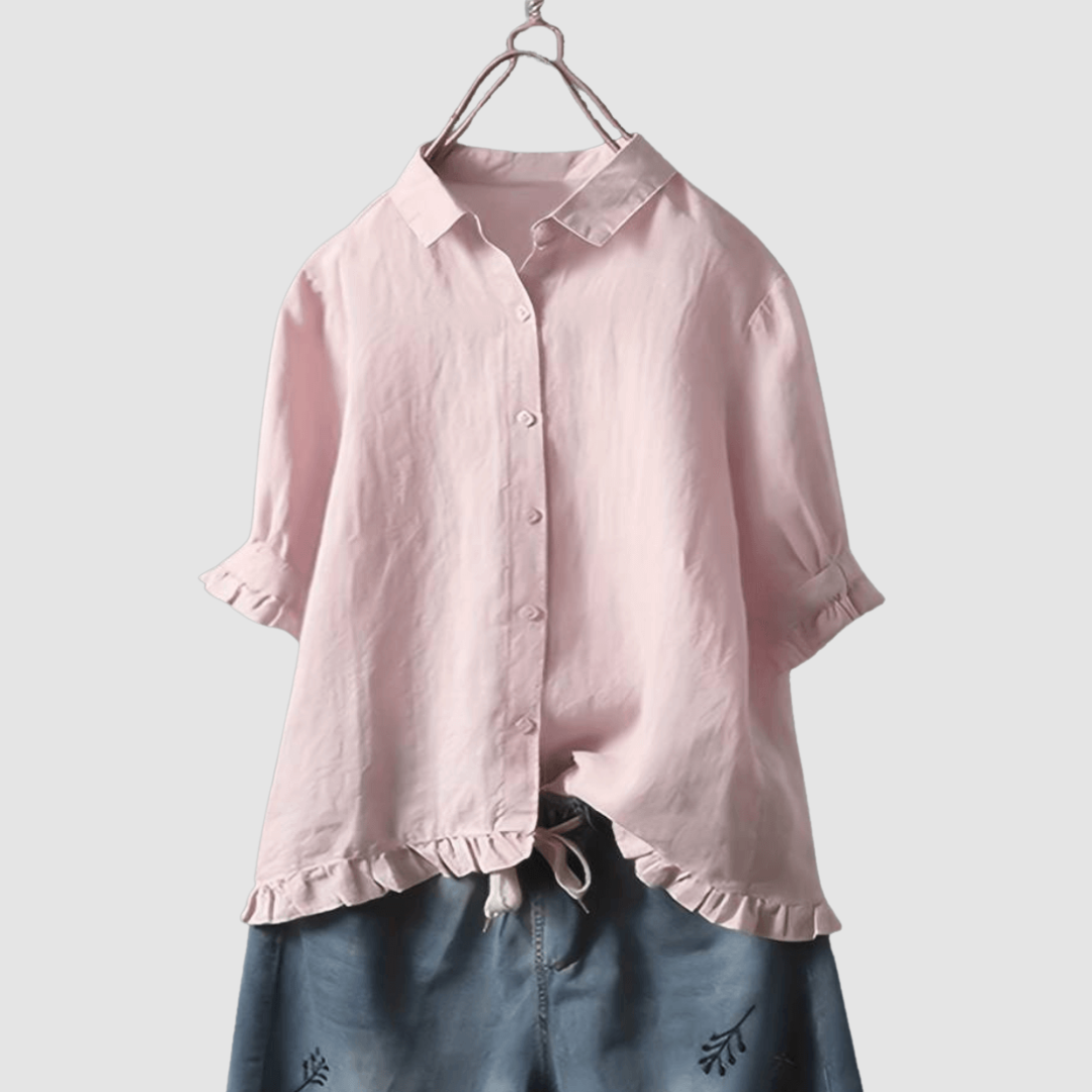 Mira™ Zeitlose Atmungsaktive Bluse
