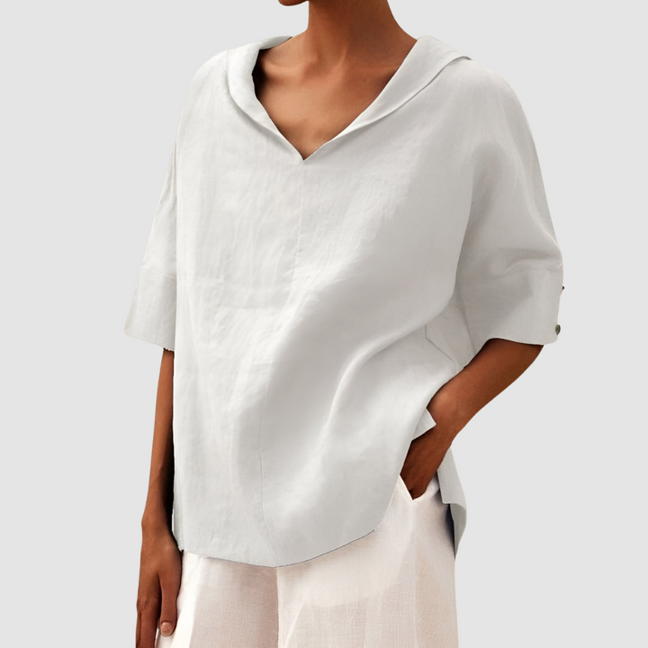 Rosa™ Klassische Elegante Bluse