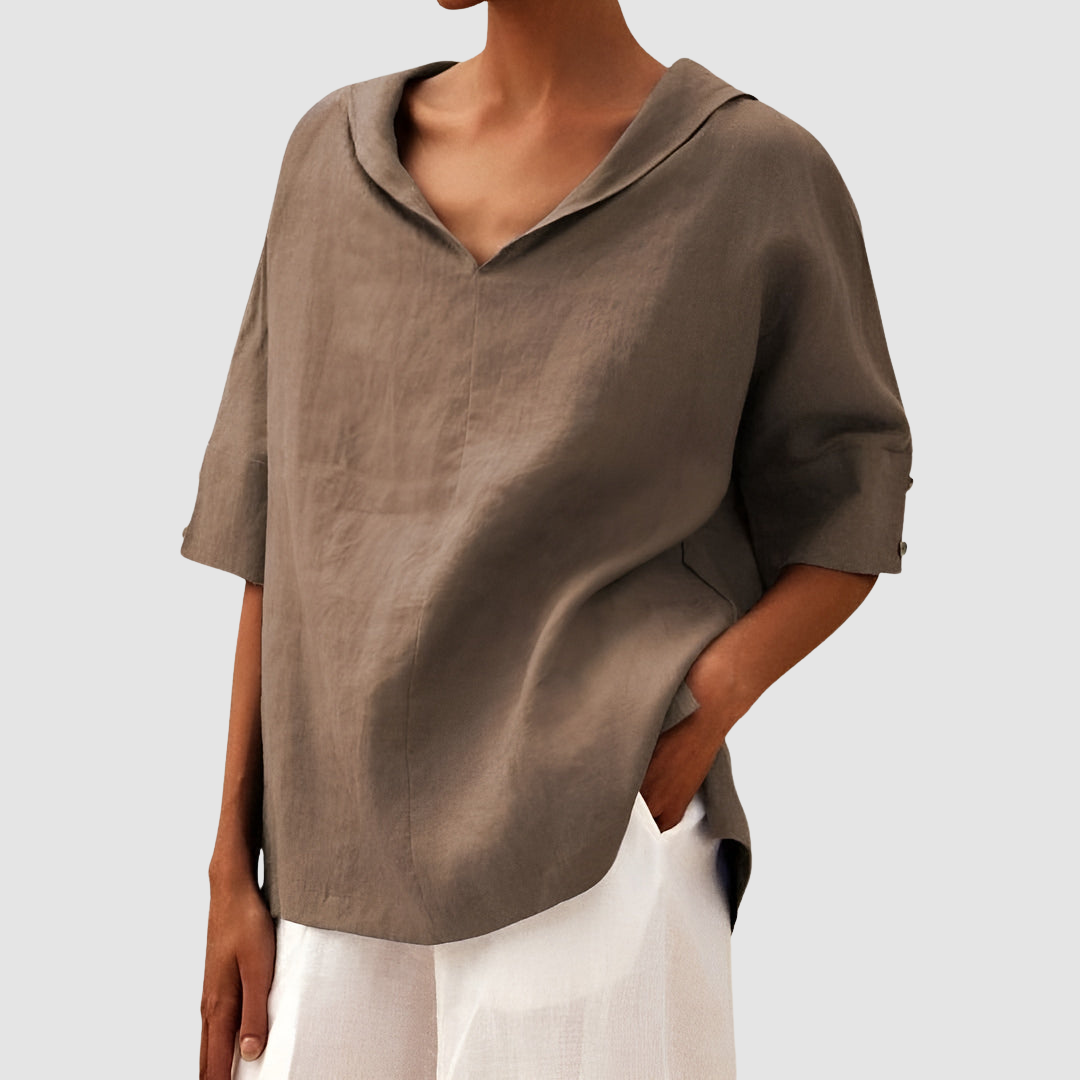 Rosa™ Klassische Elegante Bluse