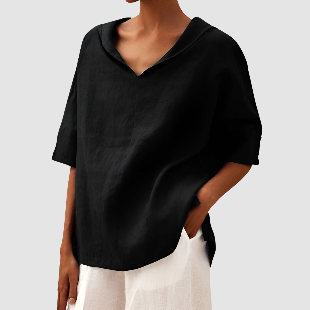 Rosa™ Klassische Elegante Bluse