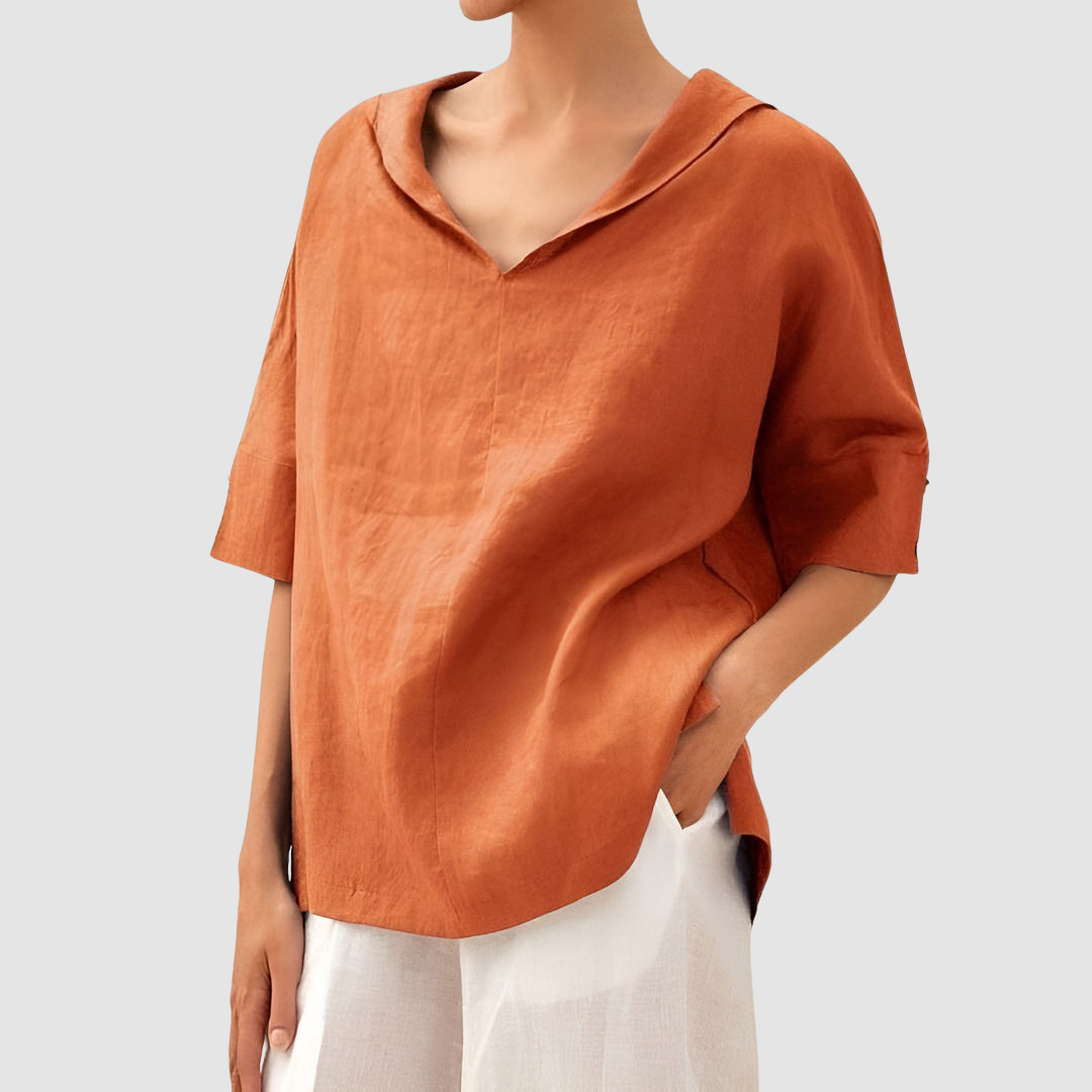 Rosa™ Klassische Elegante Bluse