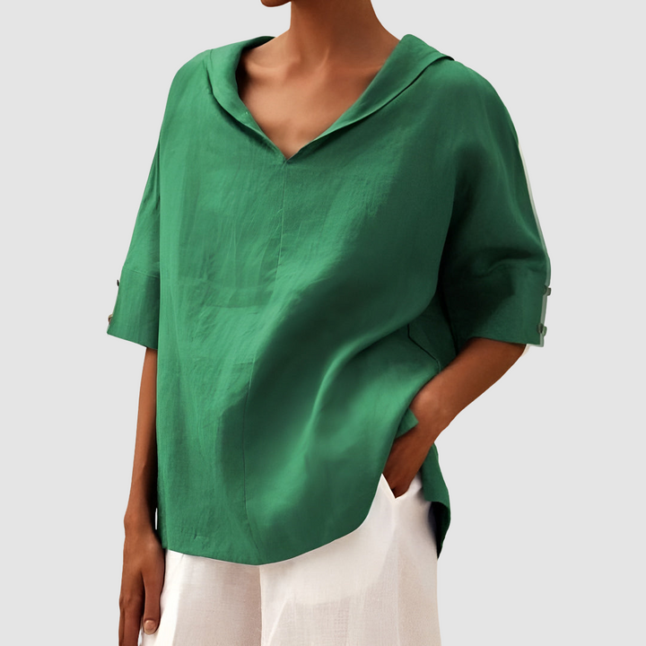 Rosa™ Klassische Elegante Bluse
