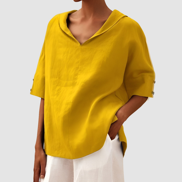 Rosa™ Klassische Elegante Bluse