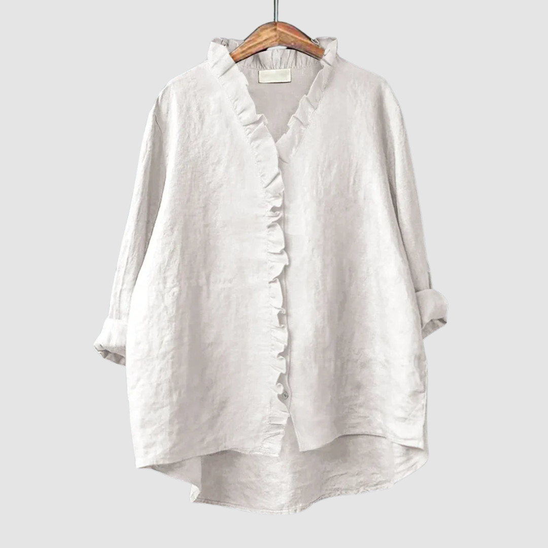 Amélie™ Klassische Atmungsaktive Bluse