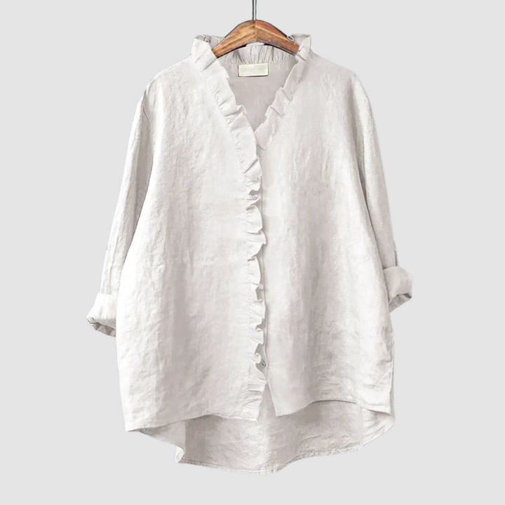 Amélie™ Klassische Atmungsaktive Bluse