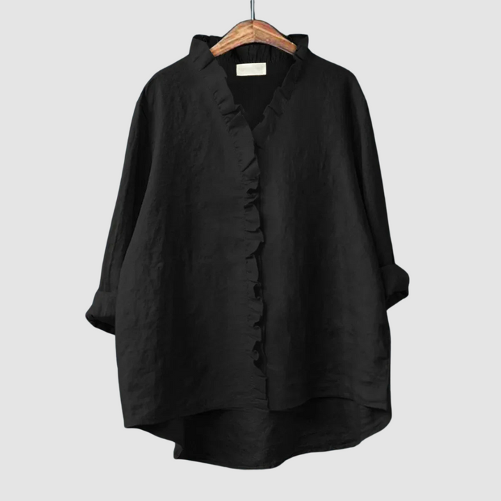Amélie™ Klassische Atmungsaktive Bluse