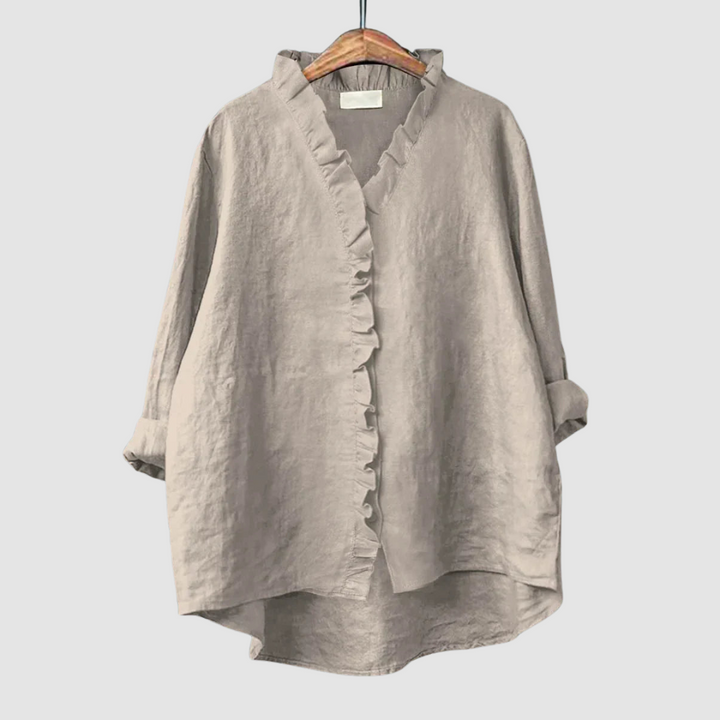 Amélie™ Klassische Atmungsaktive Bluse