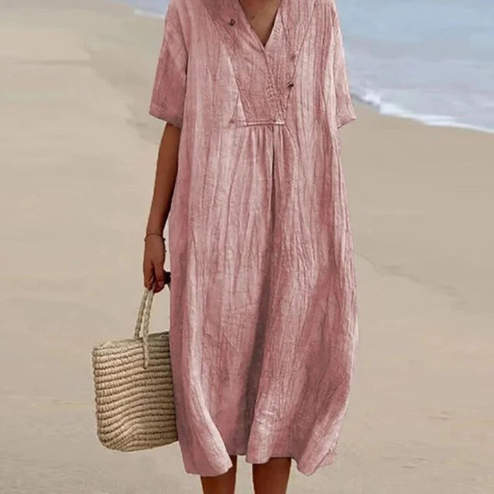 Karen | Lässiges Midi-Kleid