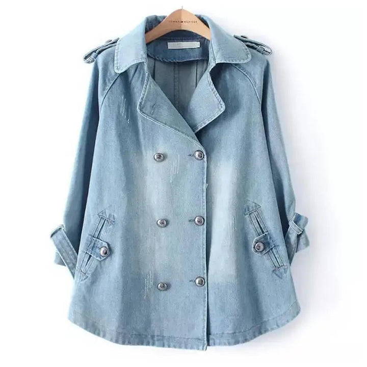 Riviera™ | Women's Denim Cape Coat