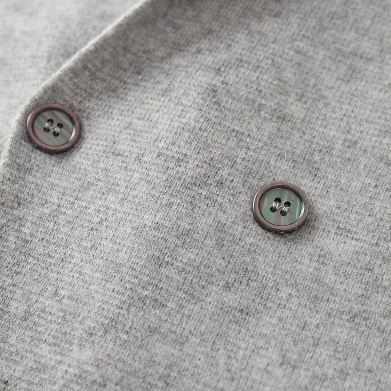 MARCO | 100% Merino Wool Lapel Cardigan