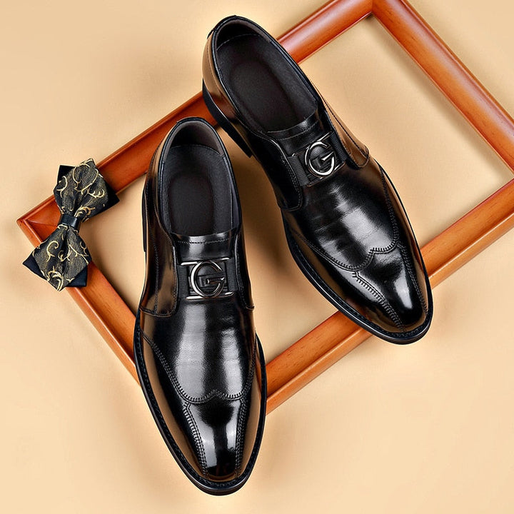 Giovanni™ | Boss-Style Leather Shoes