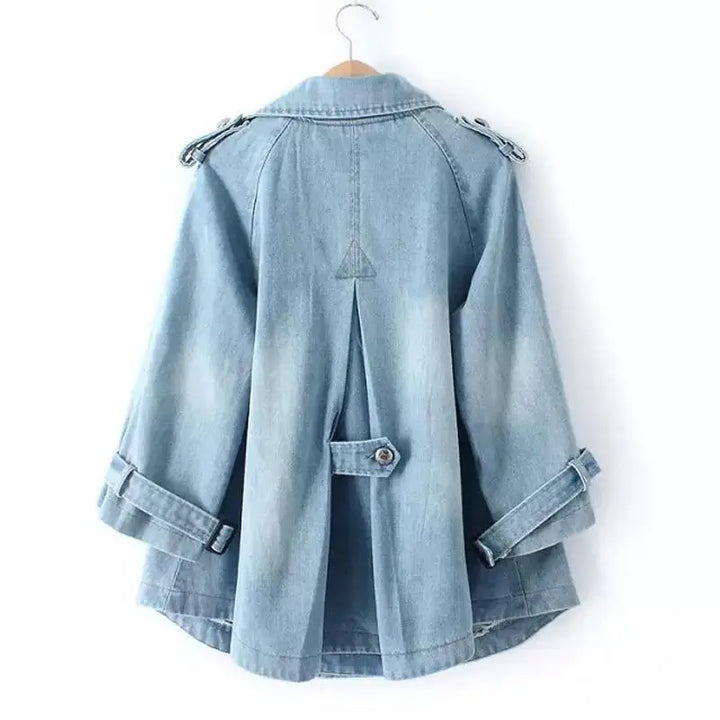 Riviera™ | Women's Denim Cape Coat