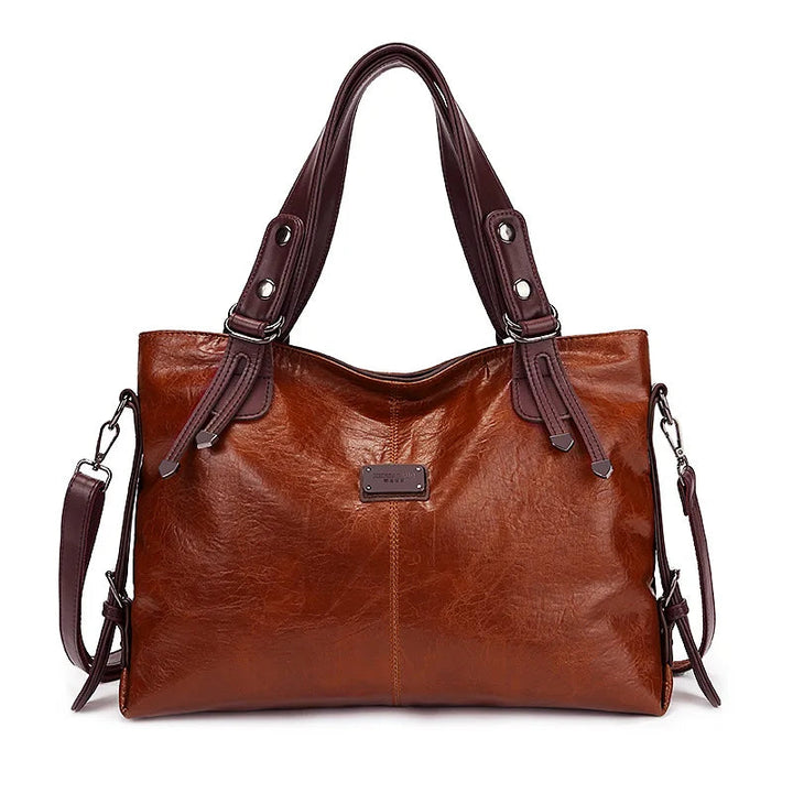 Aralyn - Elegante weiche Leder-Handtasche