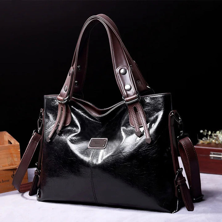 Aralyn - Elegante weiche Leder-Handtasche