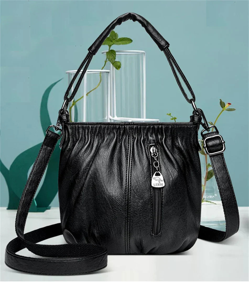Waverly - Moderne Mehrschicht-Handtasche