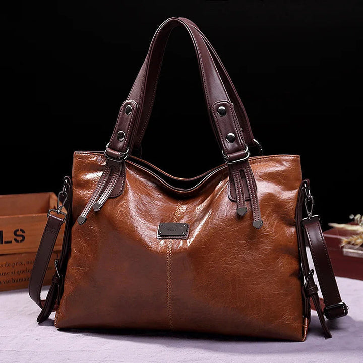 Aralyn - Elegante weiche Leder-Handtasche