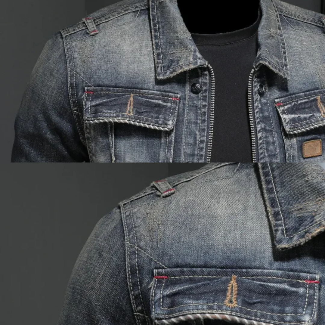 RIVIERA | Supreme Denim Jacket 75% Cotton