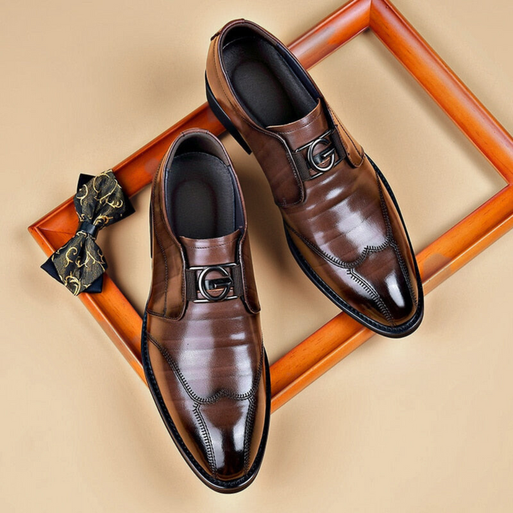 Giovanni™ | Boss-Style Leather Shoes