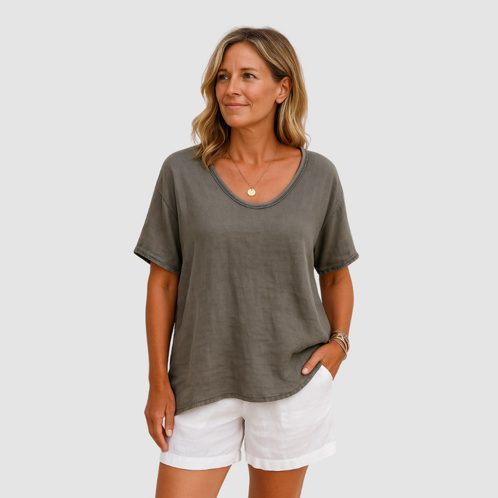 Madison™ Komfortables Lässiges T-Shirt