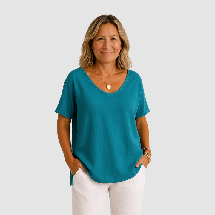 Madison™ Komfortables Lässiges T-Shirt