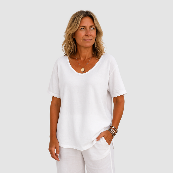 Madison™ Komfortables Lässiges T-Shirt