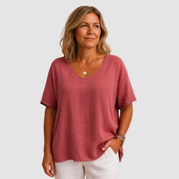Madison™ Komfortables Lässiges T-Shirt