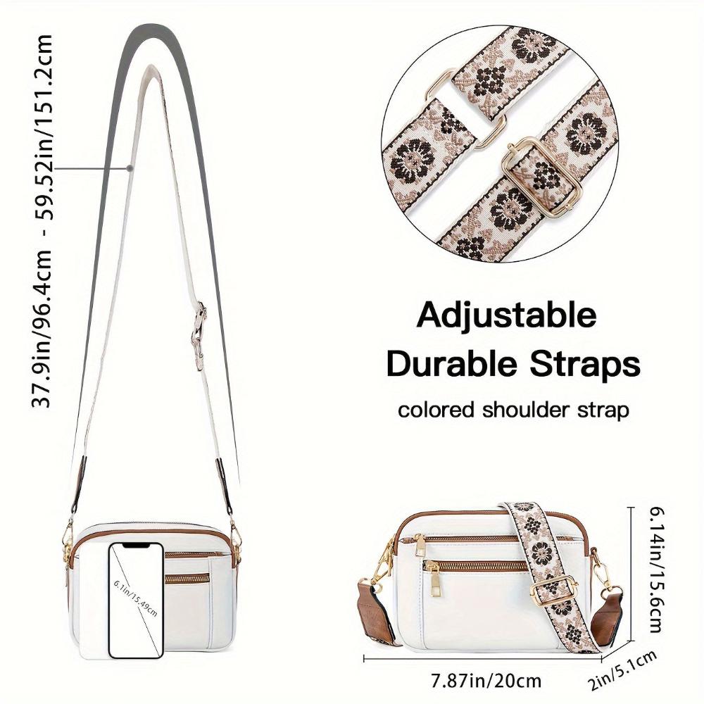 Oakley - Kompakte quadratische PU Schultertasche