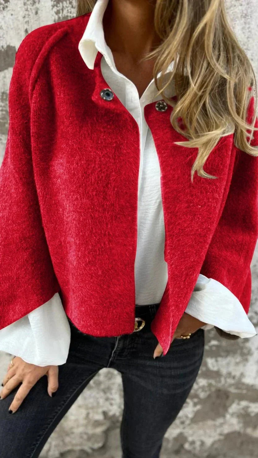 Olivia™ | Elegante Wollmantel