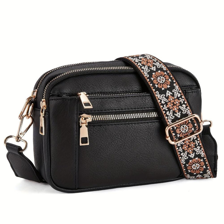 Oakley - Kompakte quadratische PU Schultertasche