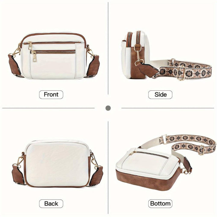Oakley - Kompakte quadratische PU Schultertasche