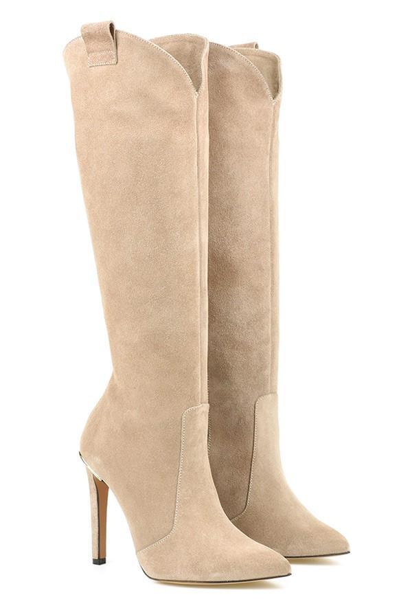 Mylene™ | Hochwertige Kniehohe Lederstiefel