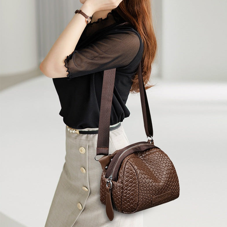 Soleil - Elegante, leichte Crossbody-Tasche aus Shell-Material