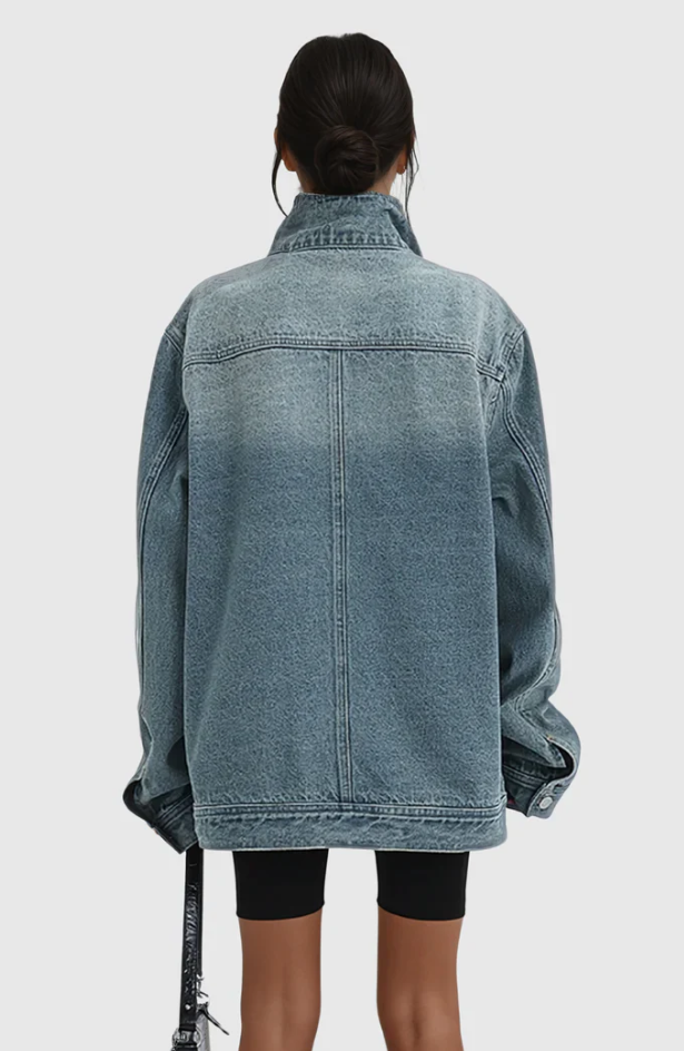 Bella™ | Künstlerische Denimjacke für kreative Styles