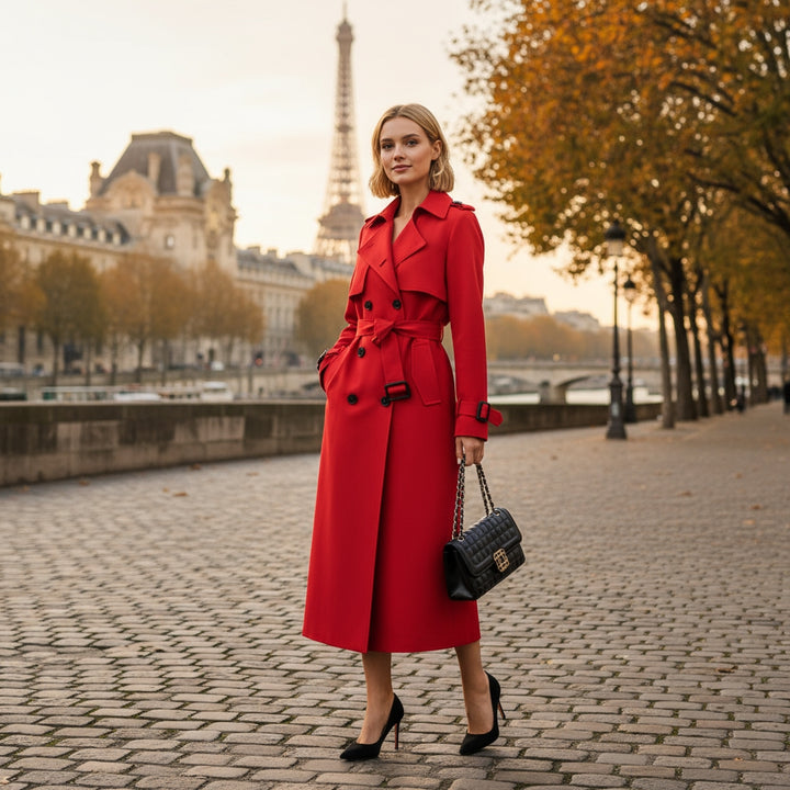 VALERIA | Elegant and refined trench coat