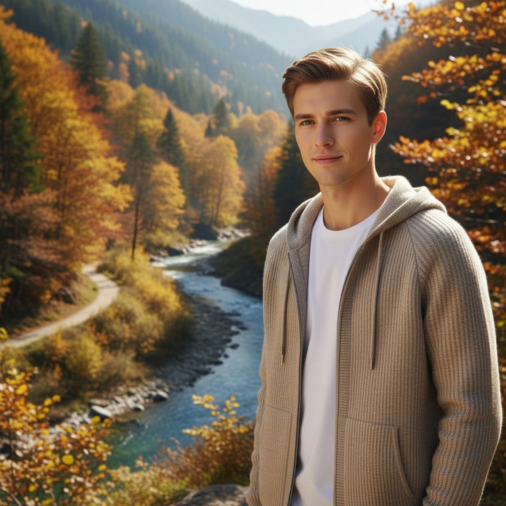 MERINO WOOL HOODIE