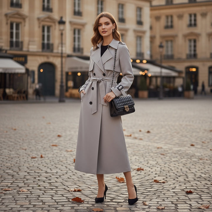 VALERIA | Elegant and refined trench coat