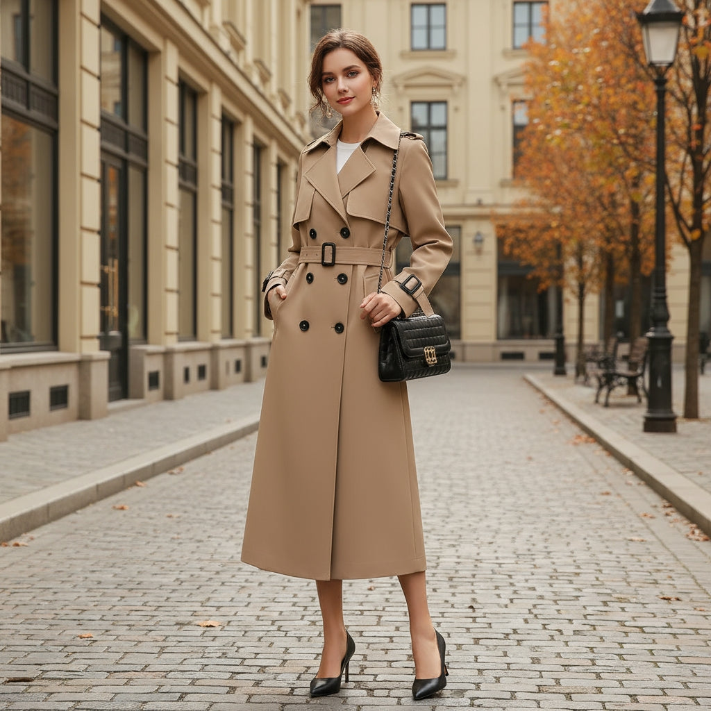 VALERIA | Elegant and refined trench coat