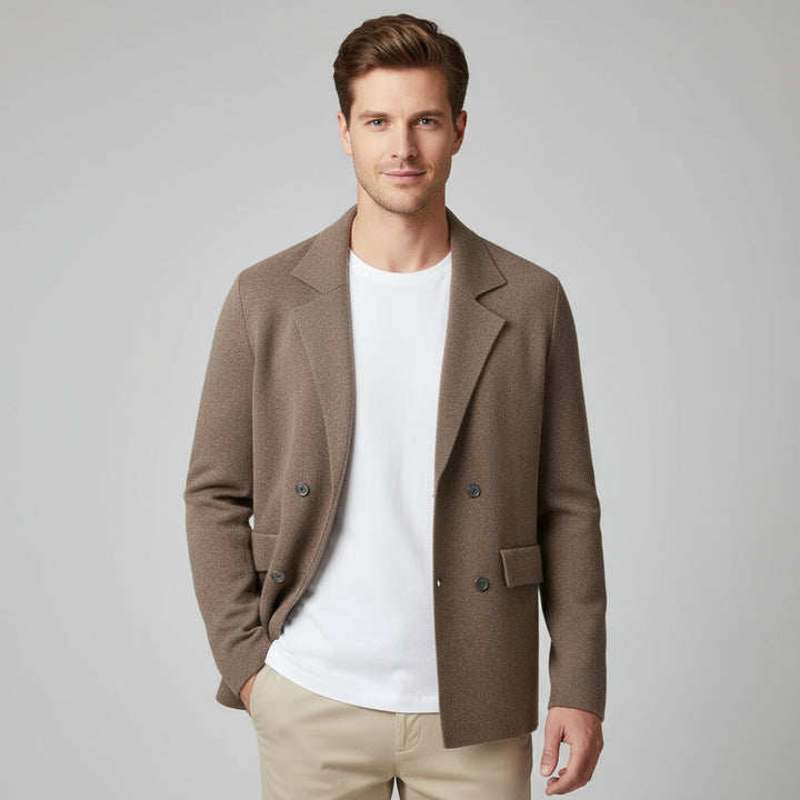 MARCO | 100% Merino Wool Lapel Cardigan