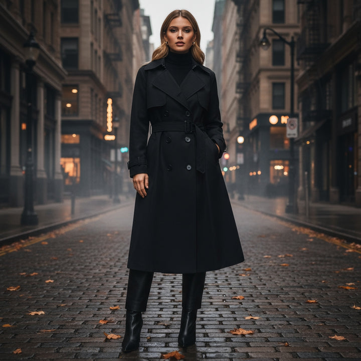 VALERIA | Elegant and refined trench coat