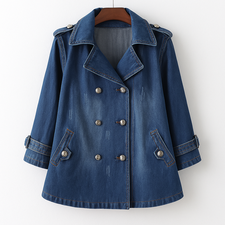 Riviera™ | Women's Denim Cape Coat