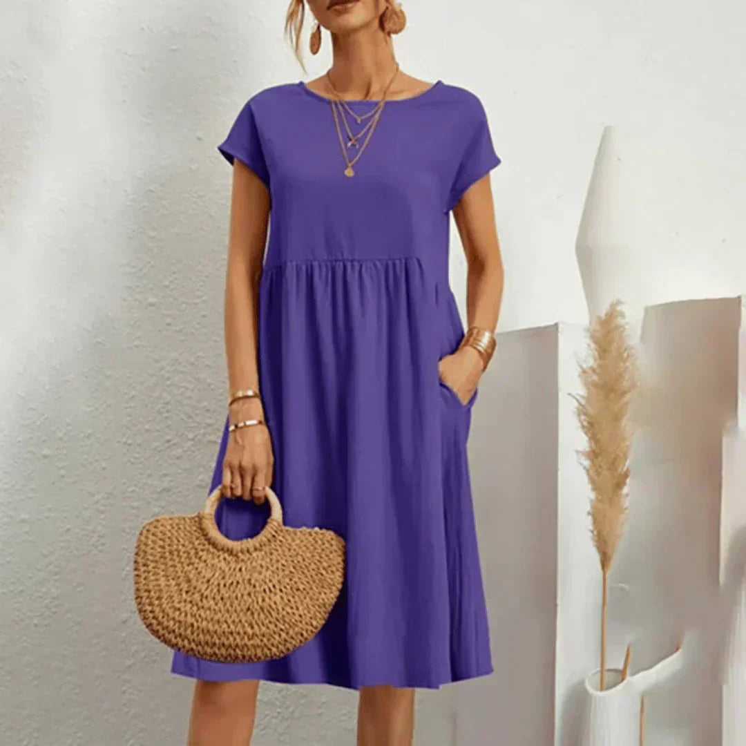 Roxanne | Lässiges Midi-Kleid
