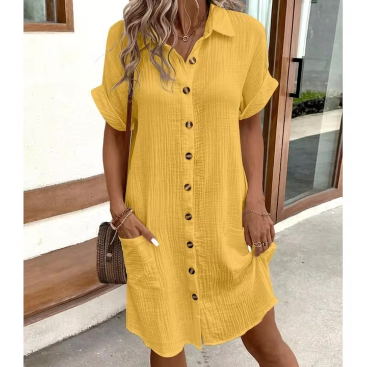 Carol | Kurzarm Kleid